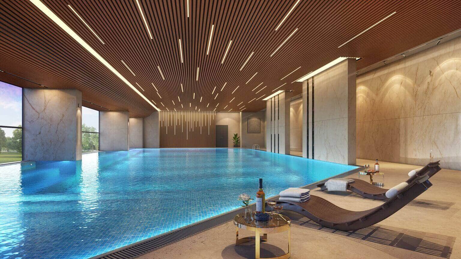Hồ bơi 4 mùa trong nhà