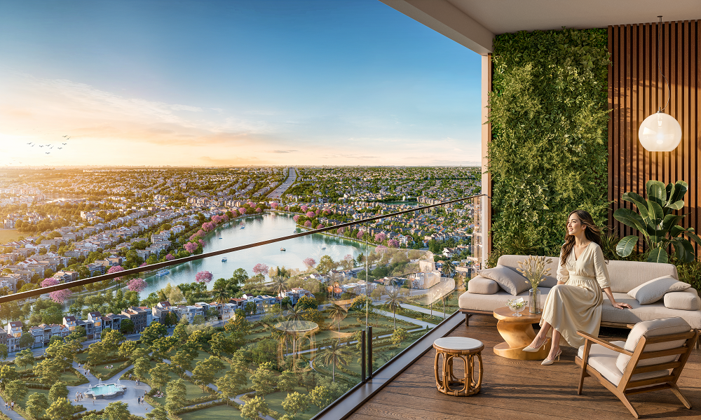 Tầm view tuyệt tác mở ra cảnh quan thành phố